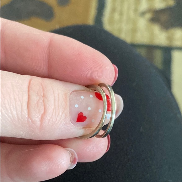 Kay Jewelers 3/8 Carat White Gold Wedding Ring Set - Picture 5 of 6